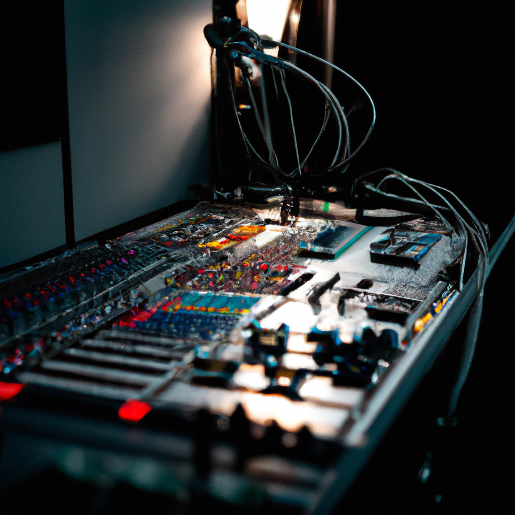 Minimalist control room